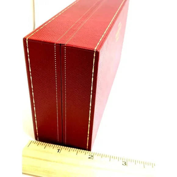 Cartier Glasses Sunglasses Hard Case Red Presentation Box Empty COT80023. Cartier Red Case Box Eyeglasses Sunglasses Authentic  main image 3